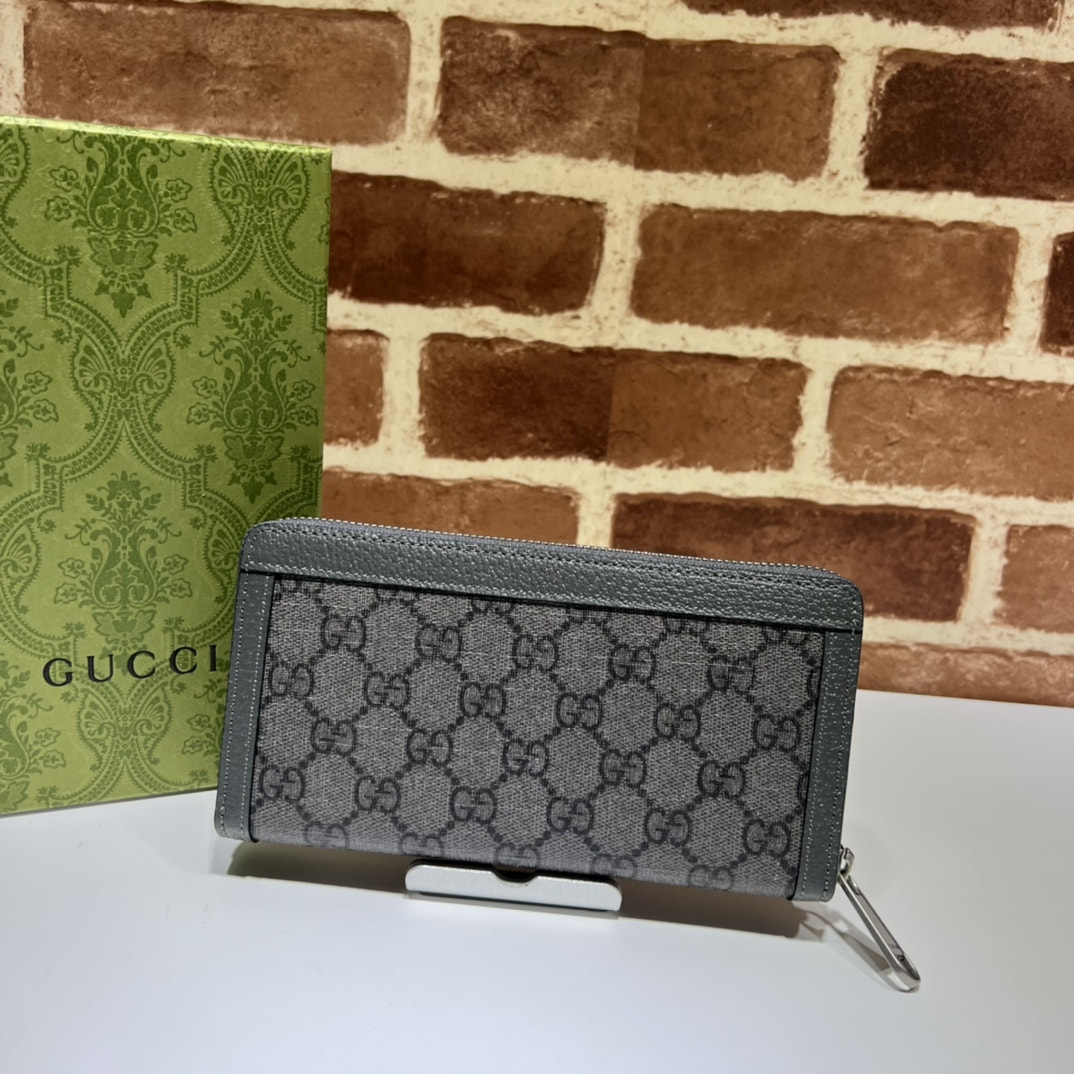  GUI OPHIDIA GG ZIP AROUND WALLET (,  5)