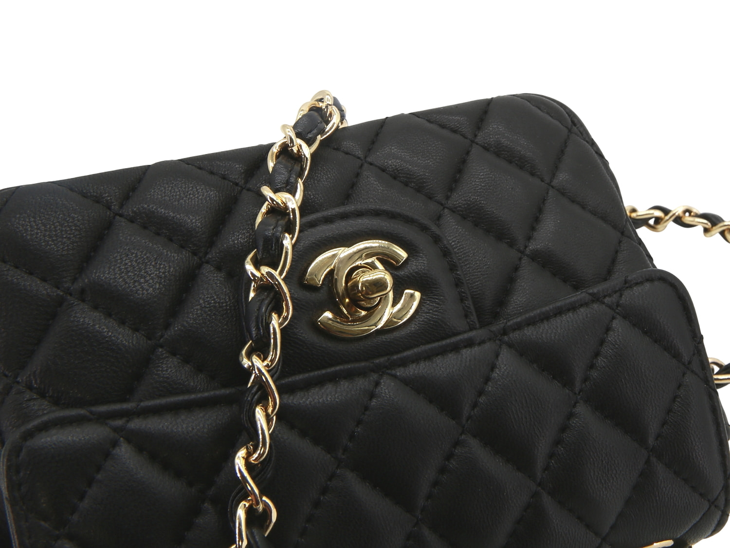 Сумка женская СНАNЕL Caviar Mini Flap Bag (вид 2) Сумка женская СНАNЕL Caviar Mini Flap Bag (фото, вид 2)