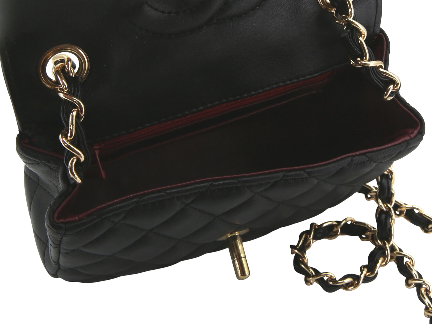 Сумка женская СНАNЕL Caviar Mini Flap Bag (вид 6) Сумка женская СНАNЕL Caviar Mini Flap Bag (фото, вид 6)