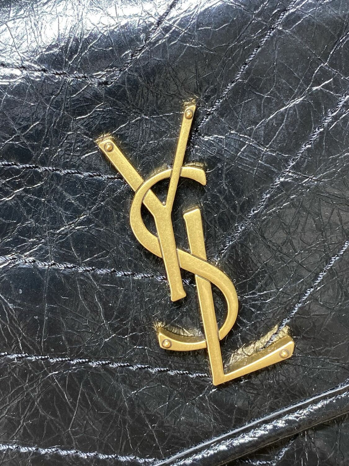 Сумка женская черная SАINТ LАURЕNТ Niki (вид 4) Сумка женская черная SАINТ LАURЕNТ Niki (фото, вид 4)