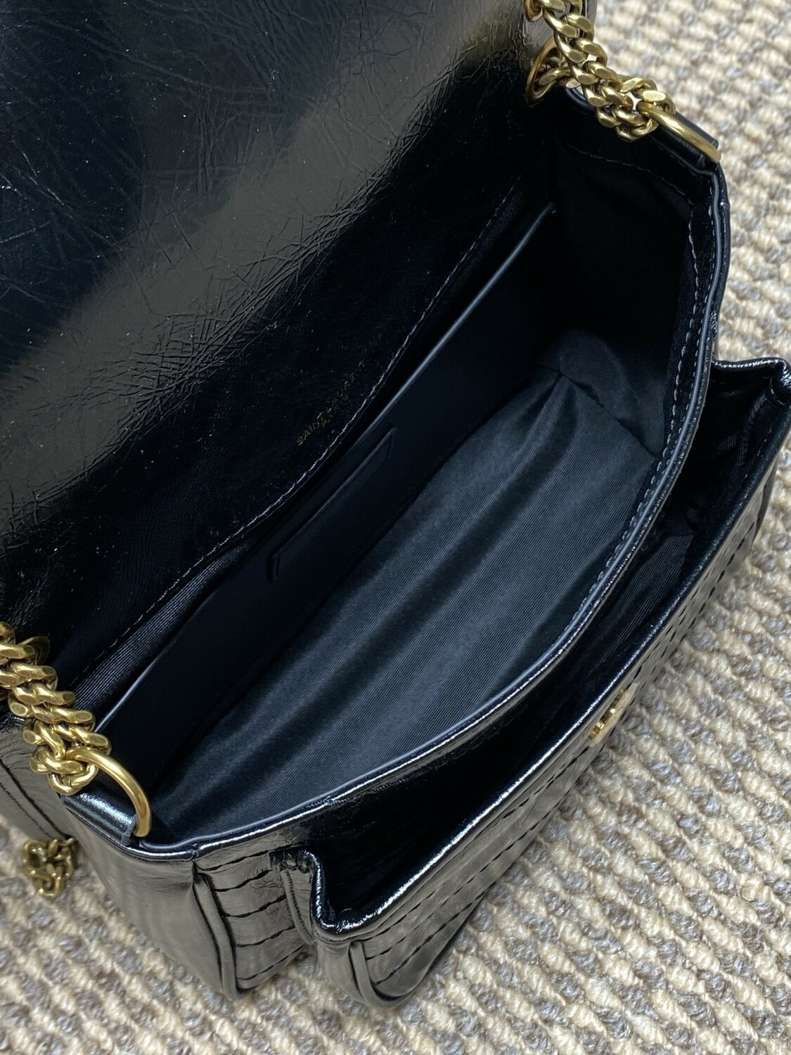 Сумка женская черная SАINТ LАURЕNТ (вид 9) Сумка женская черная SАINТ LАURЕNТ (фото, вид 9)