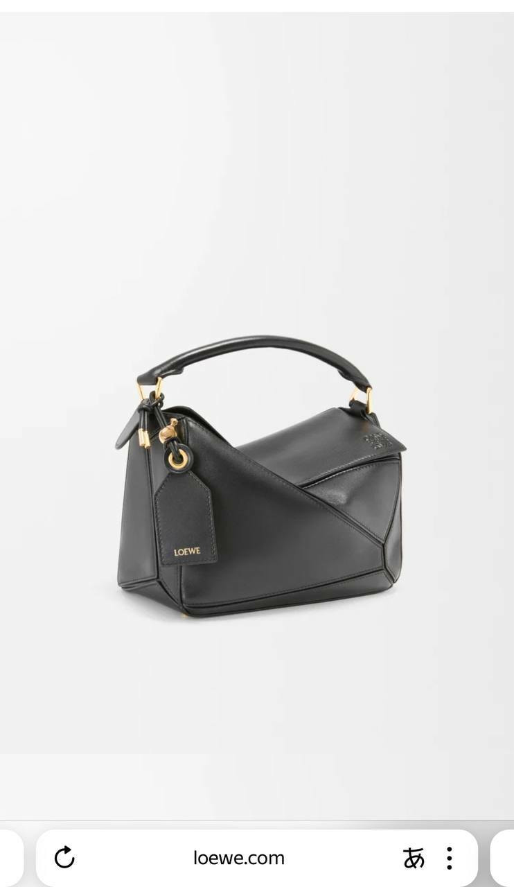 Сумка женская из натуральной кожи Loewe Puzzle (вид 6) Сумка женская из натуральной кожи Loewe Puzzle (фото, вид 6)