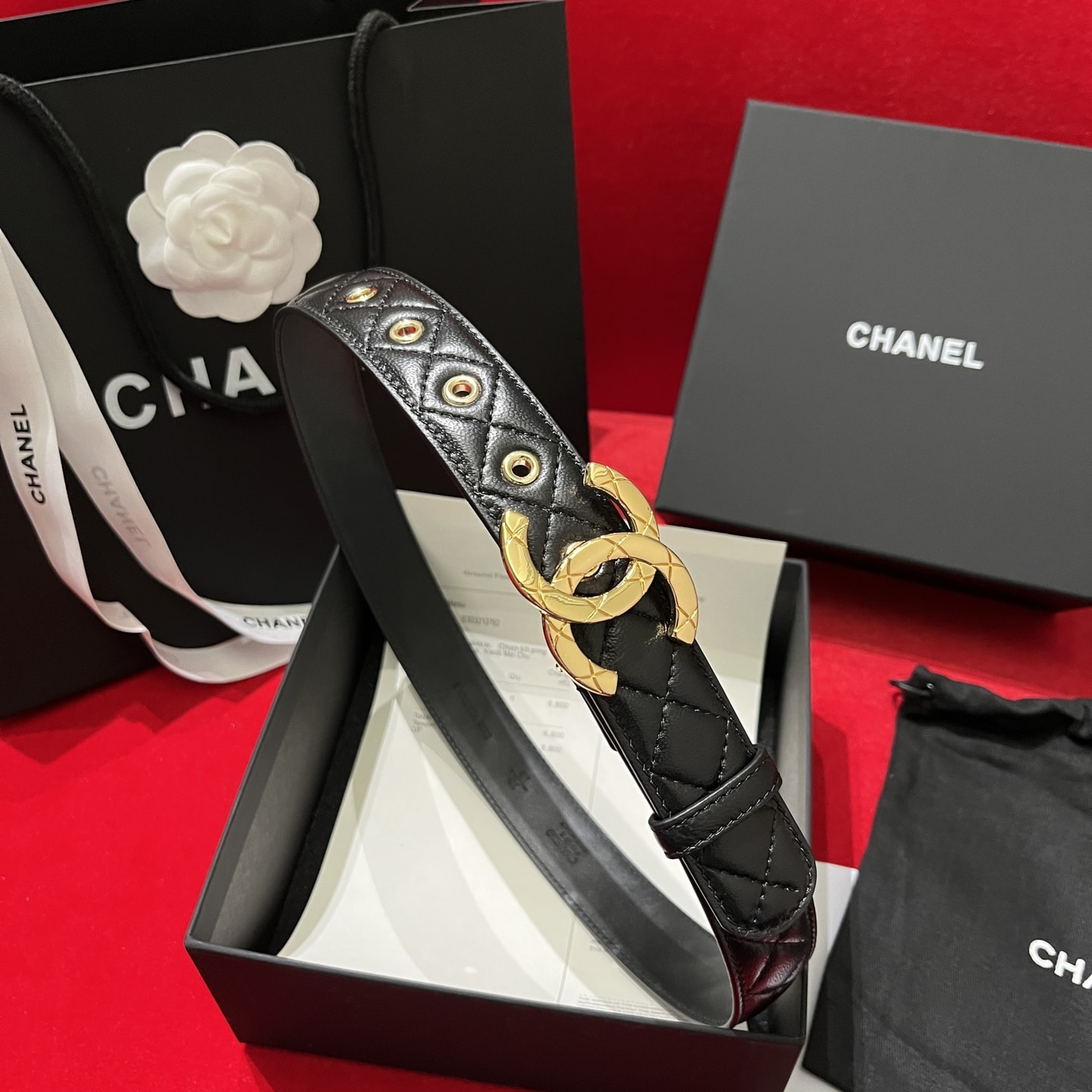 Ремень кожаный СНАNЕL (вид 1) Ремень кожаный СНАNЕL (фото, вид 1)