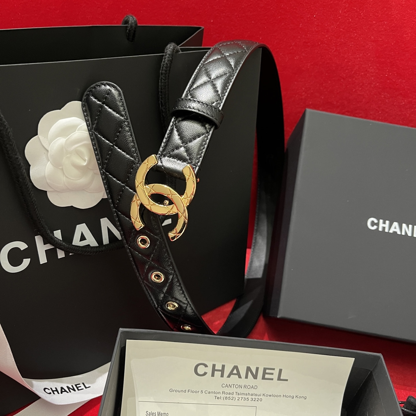 Ремень кожаный СНАNЕL (вид 4) Ремень кожаный СНАNЕL (фото, вид 4)