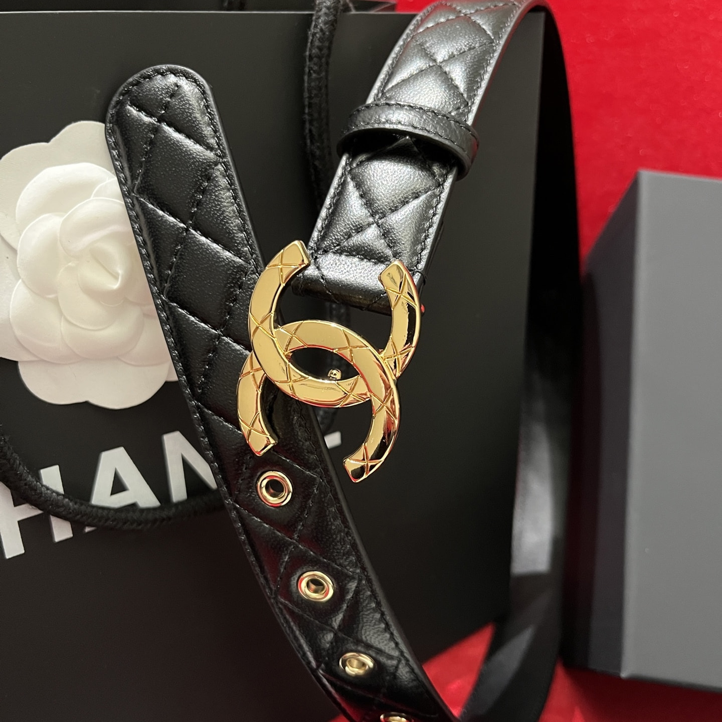 Ремень кожаный СНАNЕL (вид 5) Ремень кожаный СНАNЕL (фото, вид 5)