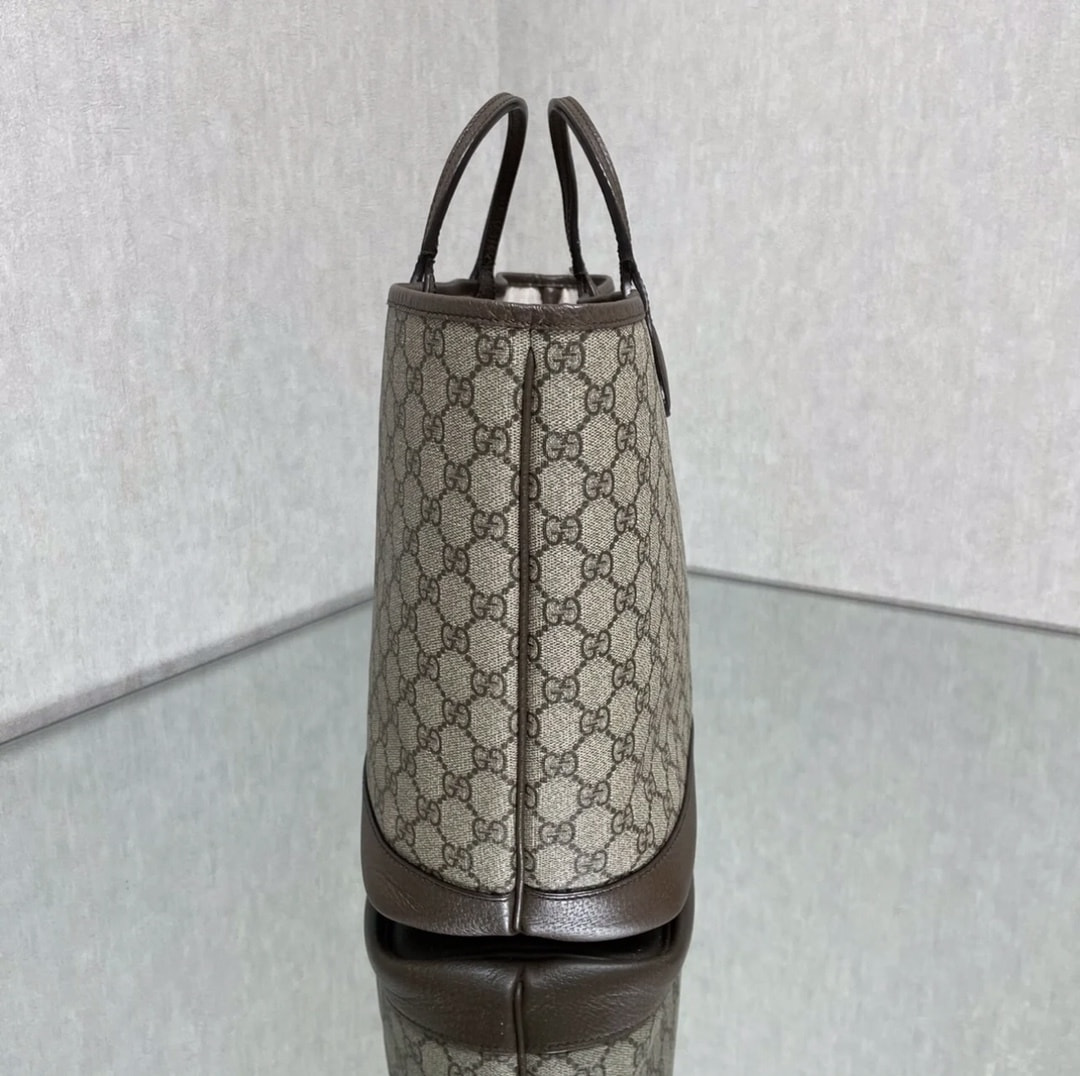 Сумка женская из натуральной кожи GUССI Ophidia Tote (вид 6) Сумка женская из натуральной кожи GUССI Ophidia Tote (фото, вид 6)