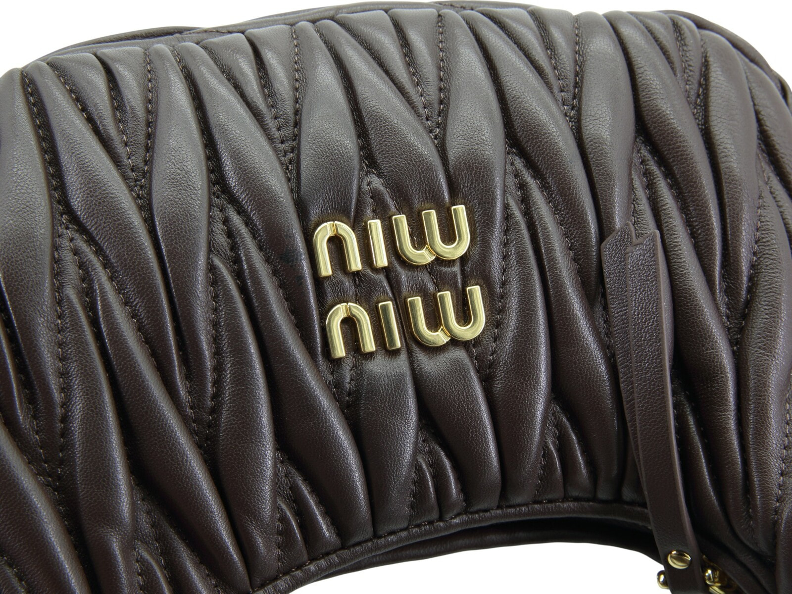 Женская сумка MIU MIU Wander Hobo (вид 4) Женская сумка MIU MIU Wander Hobo (фото, вид 4)