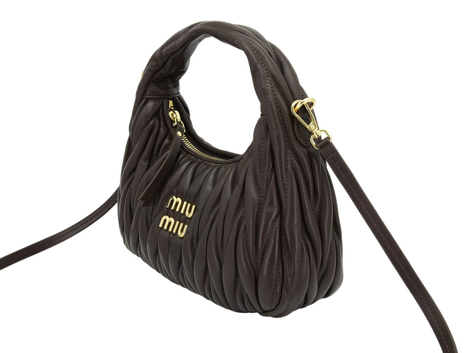 Женская сумка MIU MIU Wander Hobo (вид 7) Женская сумка MIU MIU Wander Hobo (фото, вид 7)