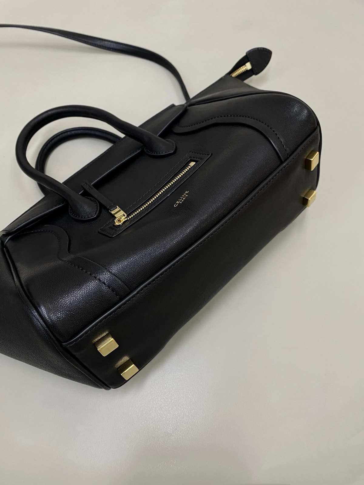 Сумка женская из натуральной кожи СЕLINЕ Luggage (вид 1) Сумка женская из натуральной кожи СЕLINЕ Luggage (фото, вид 1)