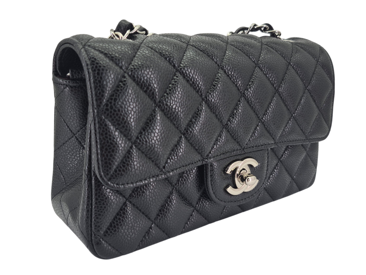 ����� ������� �� ����������� ���� ���N�L Caviar Mini Flap Bag (����, ��� 1)