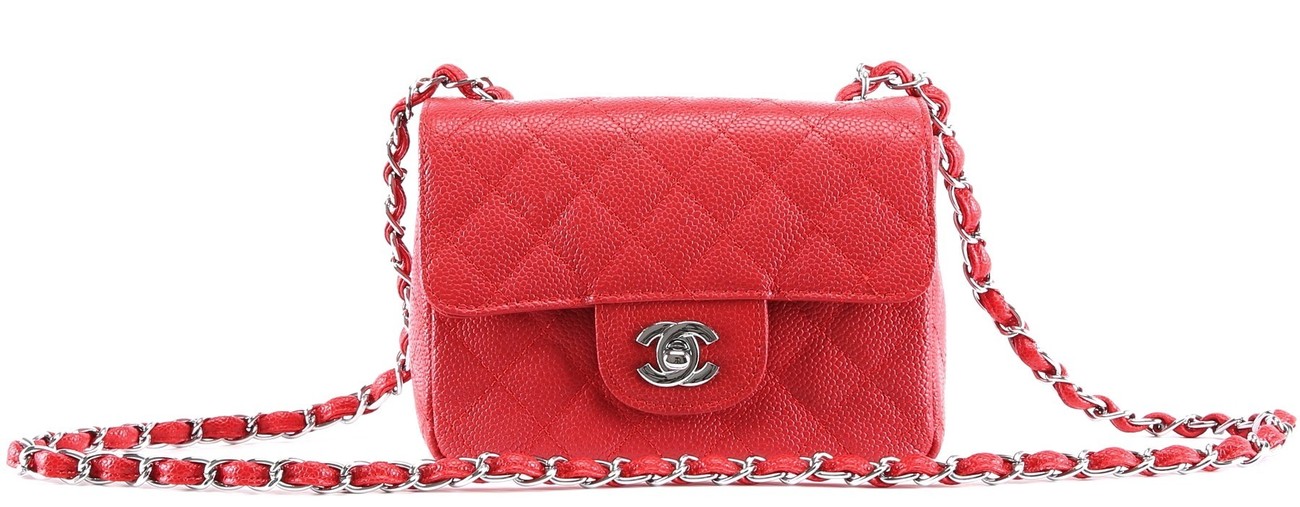    ( - ) NL Caviar Mini Flap Bag (,  1)