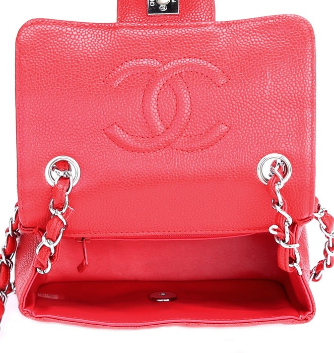    ( - ) NL Caviar Mini Flap Bag (,  7)