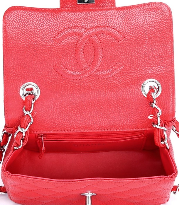    ( - ) NL Caviar Mini Flap Bag (,  8)