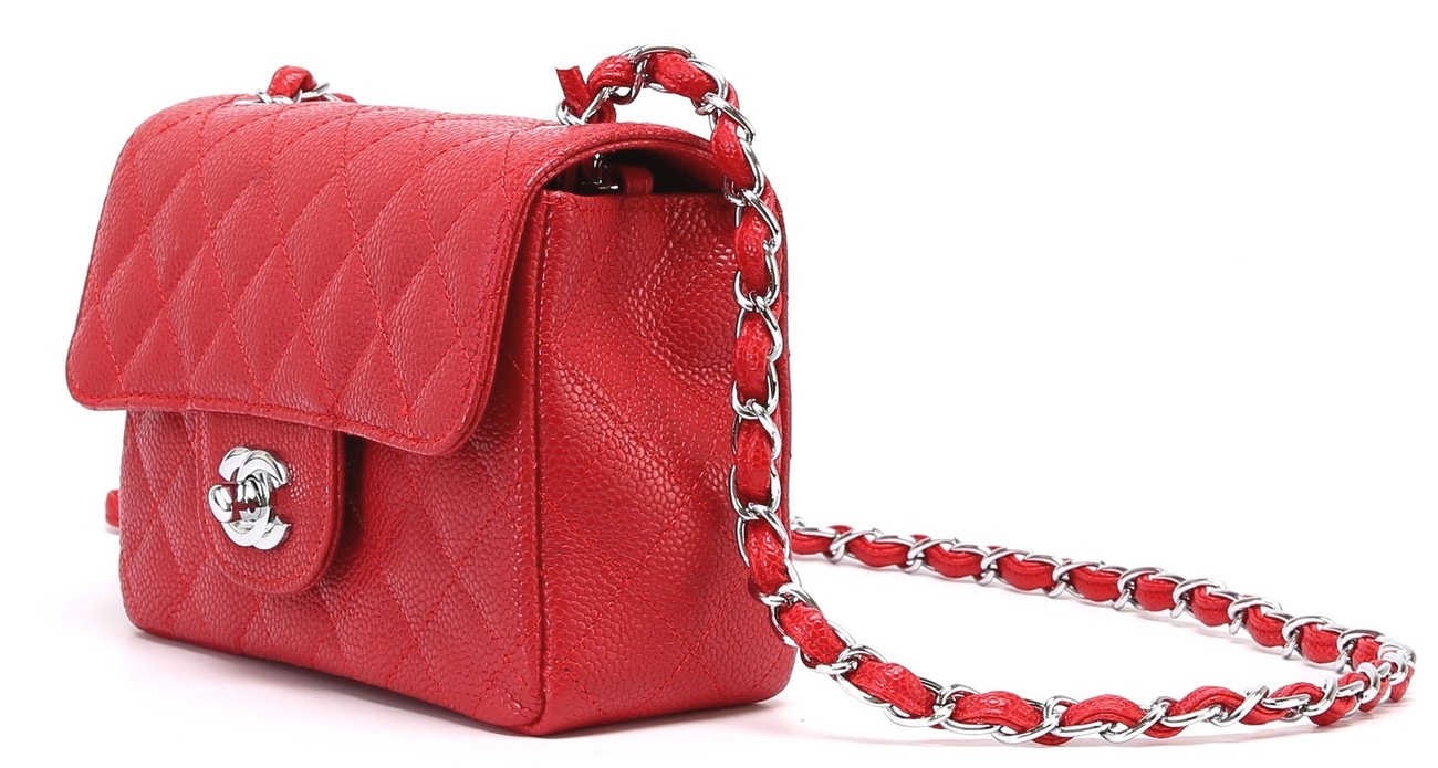    ( - ) NL Caviar Mini Flap Bag (,  3)