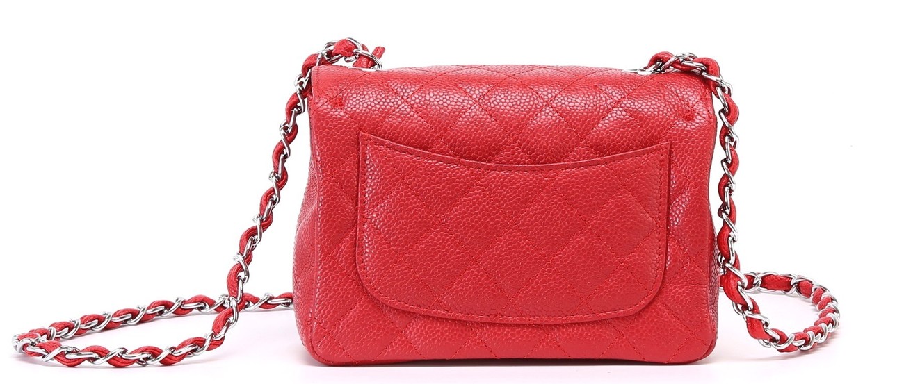    ( - ) NL Caviar Mini Flap Bag (,  4)