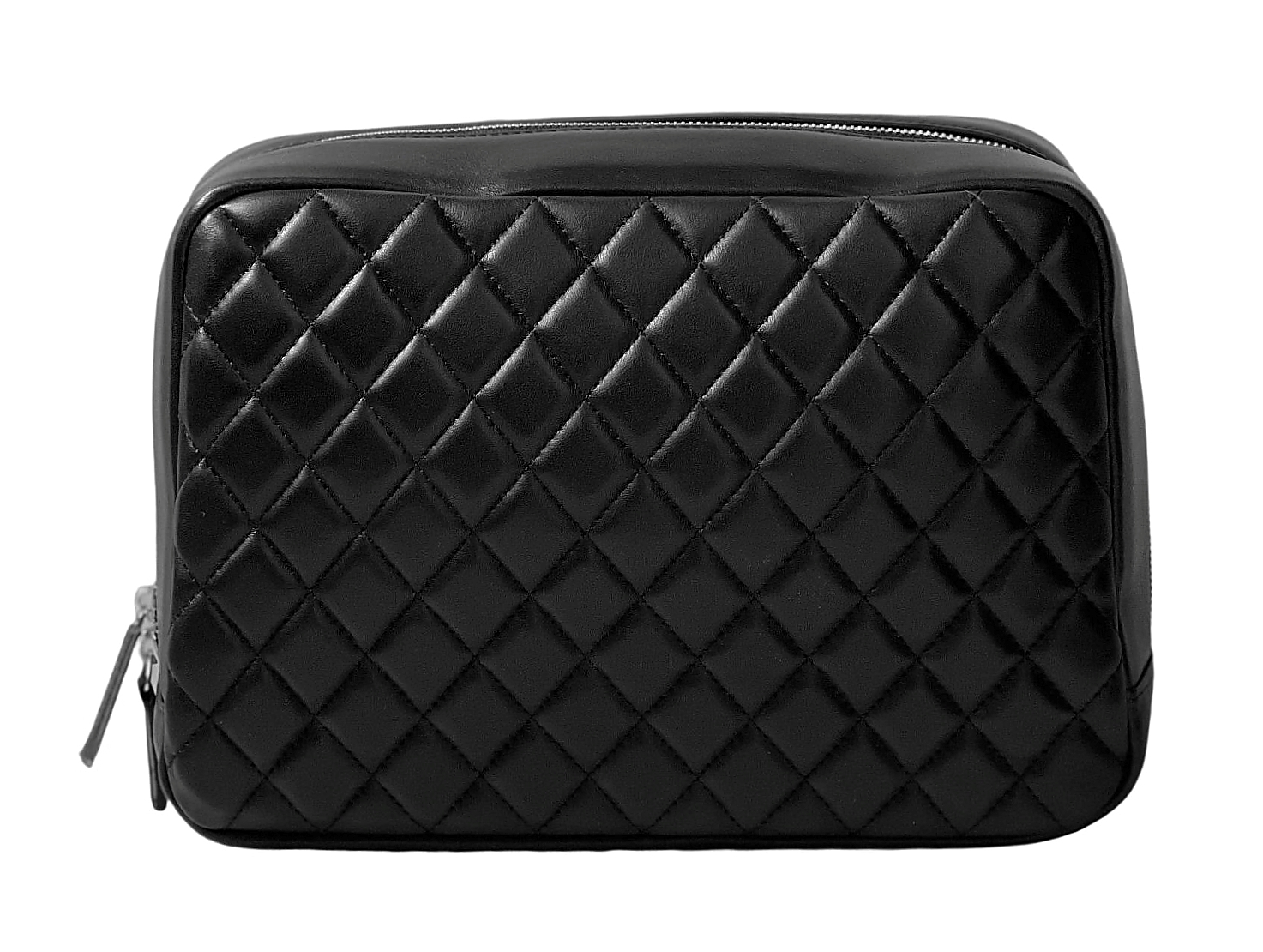  ( -) NL Quilted Lambskin Beauty Case black (,  1)