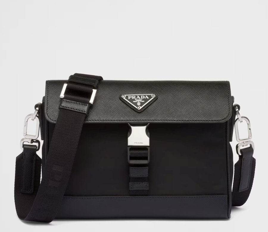   RD Re-Nylon and Saffiano shoulder bag ()