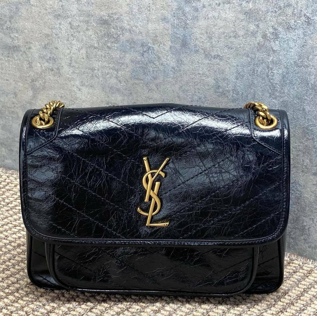 Сумка женская черная SАINТ LАURЕNТ Niki Сумка женская черная SАINТ LАURЕNТ Niki (фото)