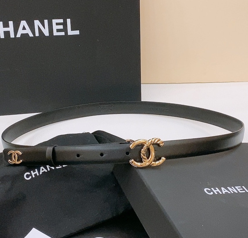 Ремень кожаный черный СНАNЕL Ремень кожаный черный СНАNЕL (фото)