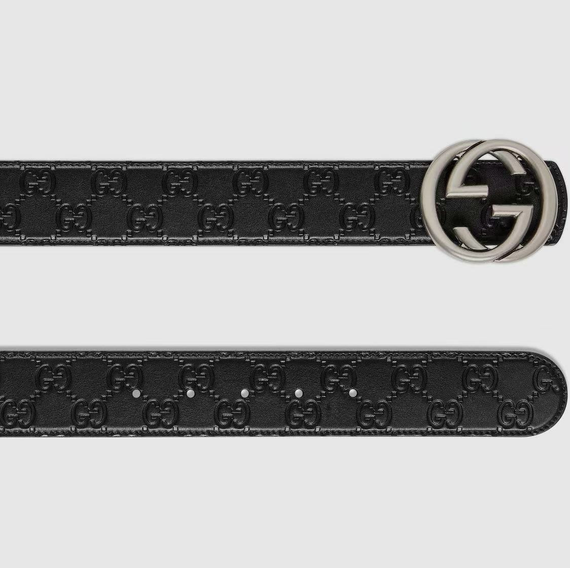 Ремень кожаный двусторонний GUССI Ремень кожаный двусторонний GUССI (фото)