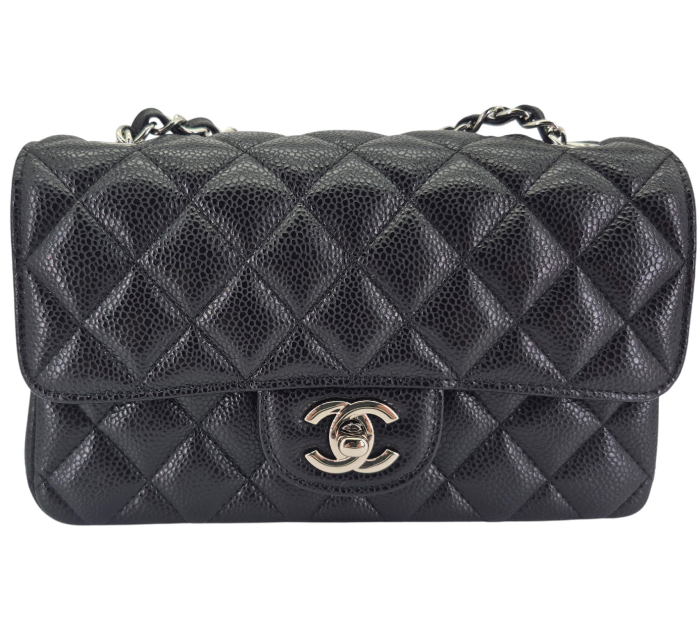 ����� ������� �� ����������� ���� ���N�L Caviar Mini Flap Bag (����)