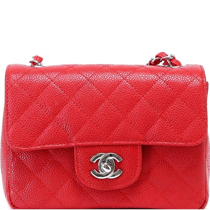    ( - ) NL Caviar Mini Flap Bag ()