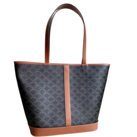  LIN BUCKET IN TRIOMPHE CANVAS AND CALFSKIN