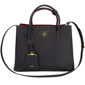       RD Saffiano Leather Double Bag