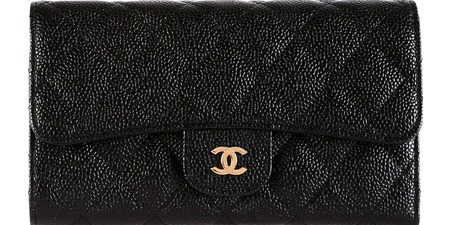   NL  2NL55 Caviar Flap Wallet (LUX)